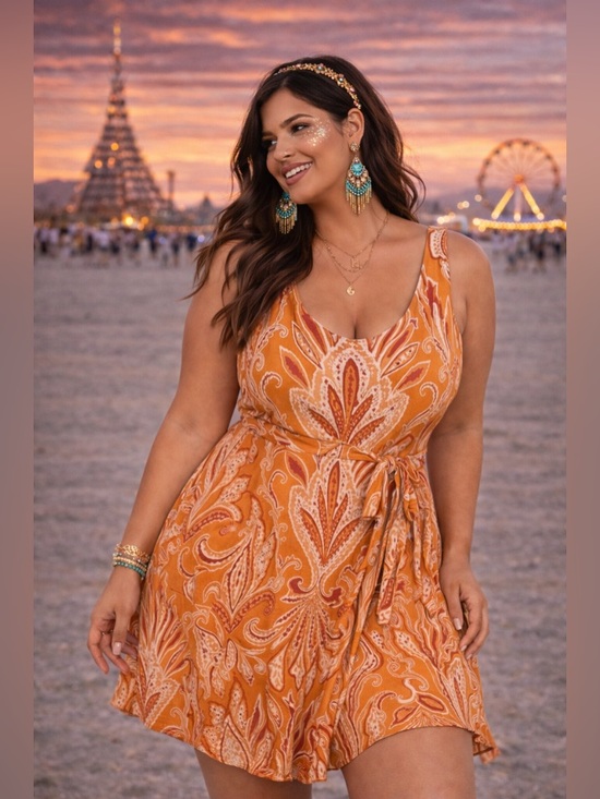 LOFT Dresses & Skirts - 🔥5/$35🔥Loft Paisly Dress- Size L